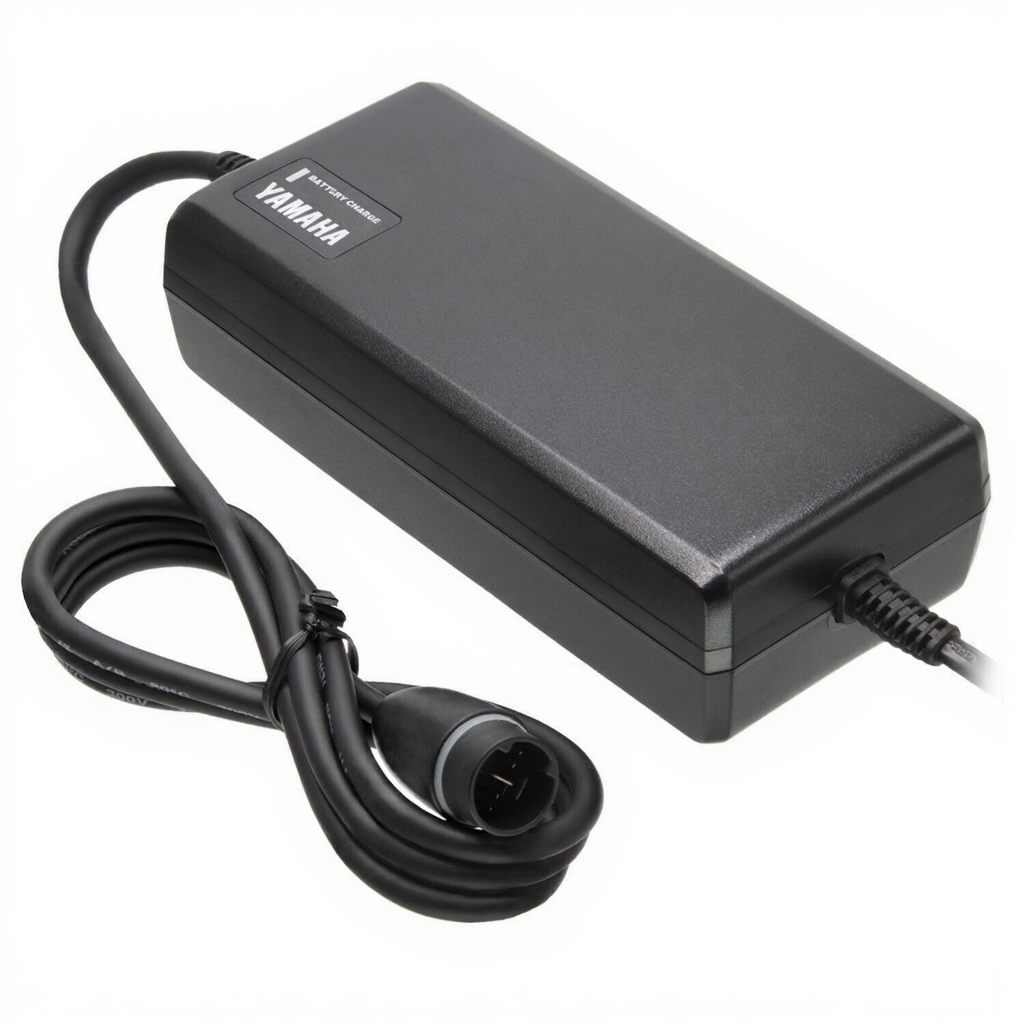 Yamaha Ladegerät 42V 4A PASC9 / X1R-10 / X1R-8210C-10 zur sicheren Aufladung von Yamaha E-Bike Akkus und zuverlässigen Stromversorgung.

