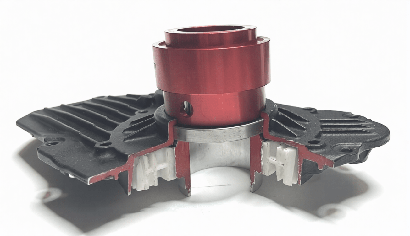 BOSCH® Gen2 indpresningsværktøj til hovedleje på e-cykler med Active, Performance, CX og Speed ​​​​drev, robust metalværktøj til præcis montering.